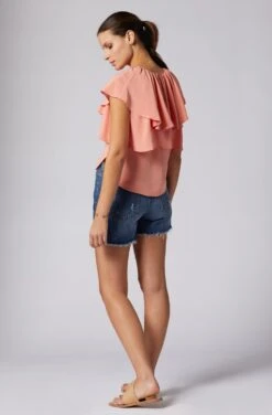 Joie Lennon Short Sleeve Top 15 Joie Lennon Short Sleeve Top -Joie Shop T0182F7881 CHAZ 2