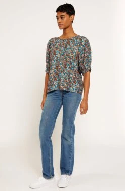 Joie Jayme Short Sleeve Top -Joie Shop T0187A0054 FJBM 3