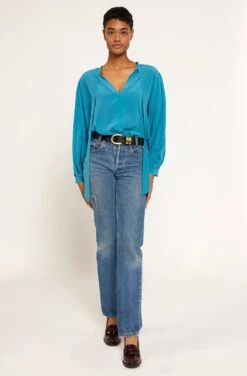 Joie Wells Long Sleeve Silk Top 12 Joie Wells Long Sleeve Silk Top -Joie Shop T0215F7881 FJBL 1