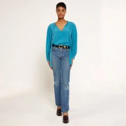 Joie Wells Long Sleeve Silk Top 13 Joie Wells Long Sleeve Silk Top -Joie Shop T0215F7881 FJBL 1 DPA
