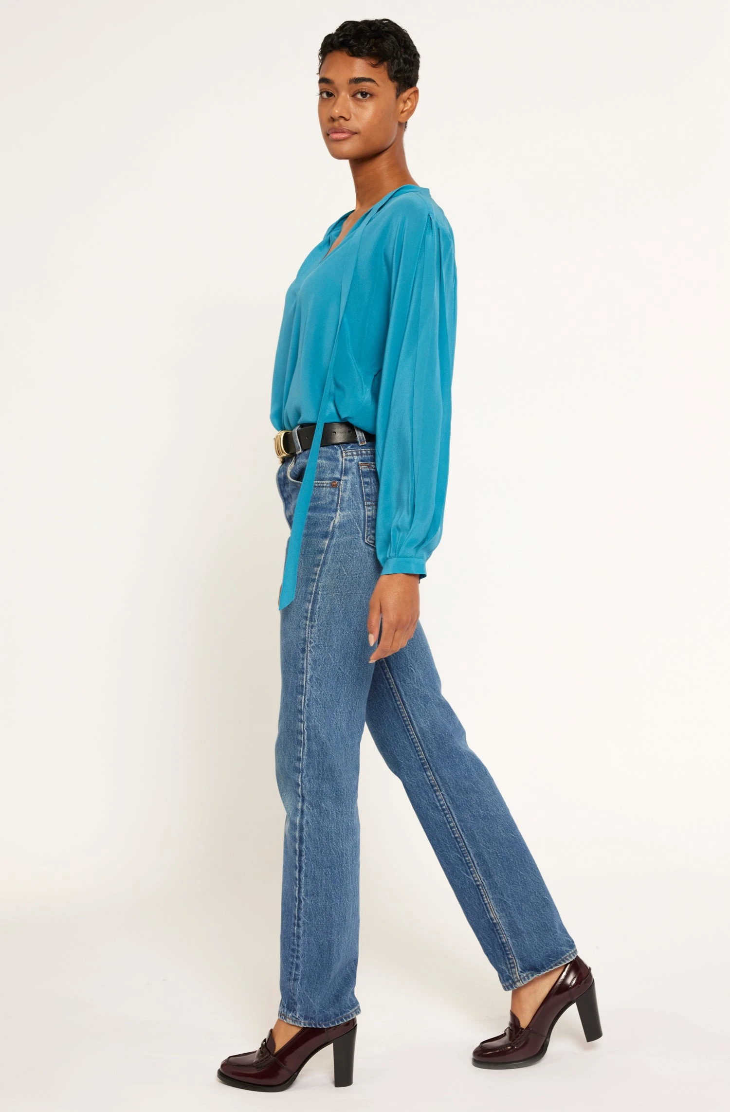 Joie Wells Long Sleeve Silk Top 4 Joie Wells Long Sleeve Silk Top - Image 2