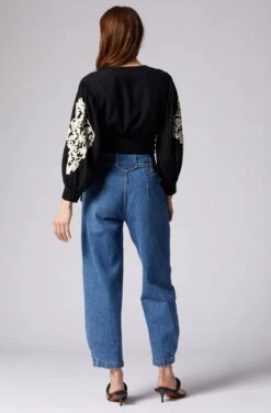 Joie London Long Sleeve Top -Joie Shop T0240F9357 CAV 2