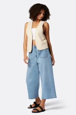 Joie Raine Sleeveless Cotton Vest 10 Joie Raine Sleeveless Cotton Vest -Joie Shop T0245F9310 BLSA 3