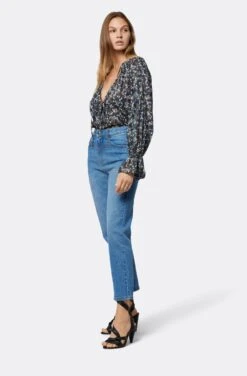 Joie Cecarina Long Sleeve Cotton Top -Joie Shop T5051XA09314 NVBM 3