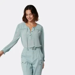 Joie Yerba Long Sleeve Silk Top 15 Joie Yerba Long Sleeve Silk Top -Joie Shop T5167F7881S GMI 2 DAP