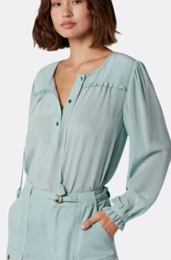 Joie Yerba Long Sleeve Silk Top 11 Joie Yerba Long Sleeve Silk Top -Joie Shop T5167F7881S GMI 6