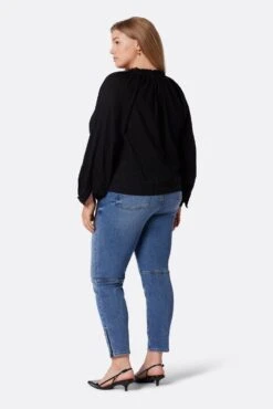 Joie Ogdine Long Sleeve Cotton Top -Joie Shop TP05055I8903 CAV 5