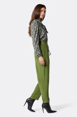 Joie Eldridge Tie Neck Cotton Top -Joie Shop TP05163B9163 CAVM 3