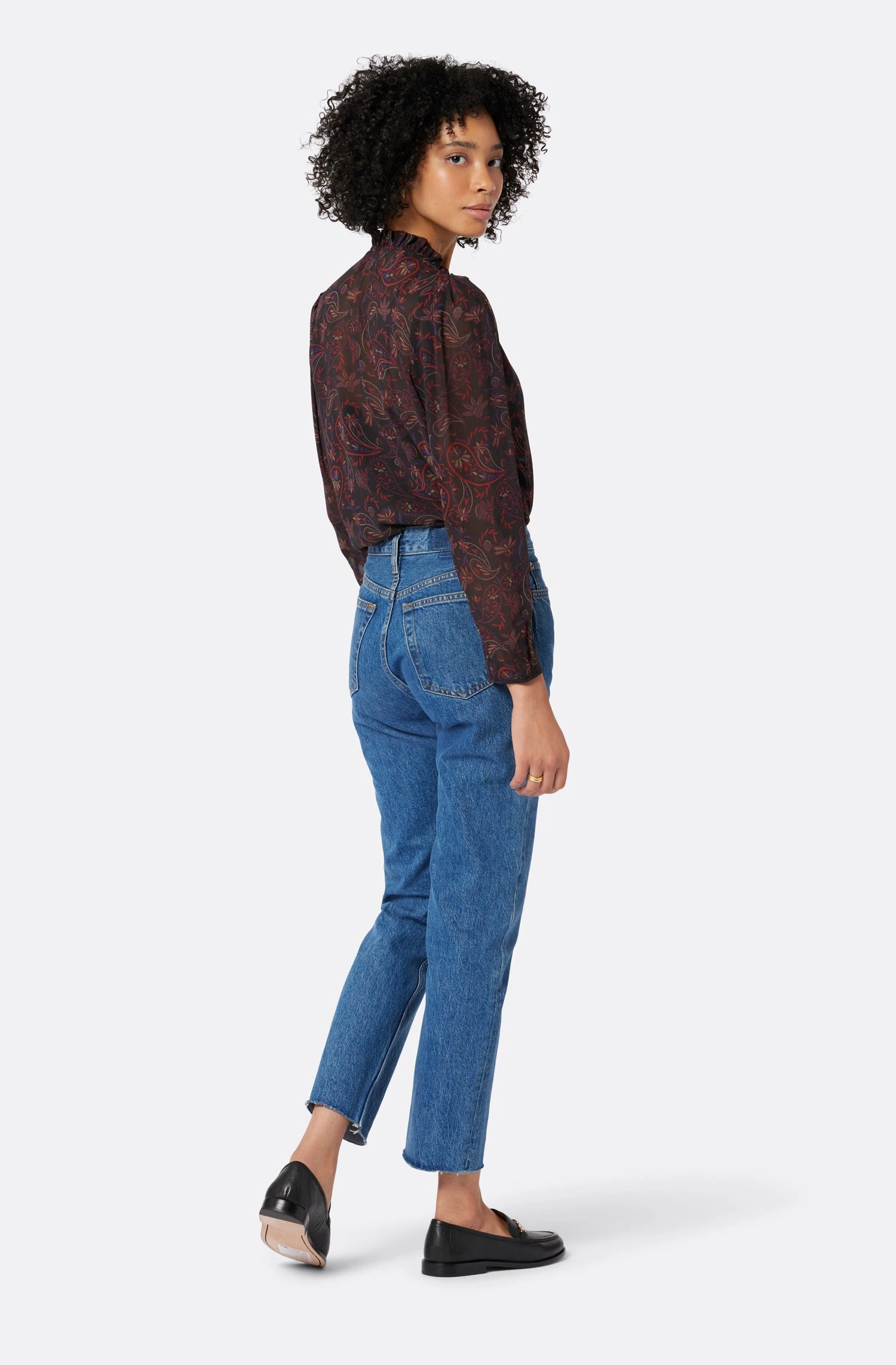 Joie Delancey Long Sleeve Silk Top 5 Joie Delancey Long Sleeve Silk Top - Image 3