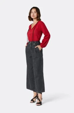 Joie Assouel Long Sleeve Cotton Top -Joie Shop TP053639134 TPLP 3