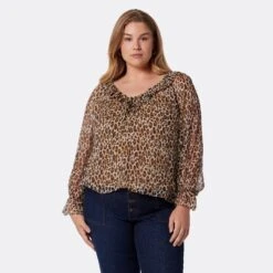 Joie Veron Long Sleeve Silk Top -Joie Shop TP05366I9137 BSNM 2 DPA