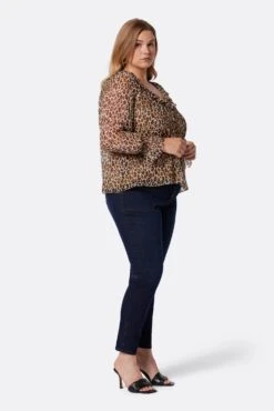 Joie Veron Long Sleeve Silk Top -Joie Shop TP05366I9137 BSNM 4