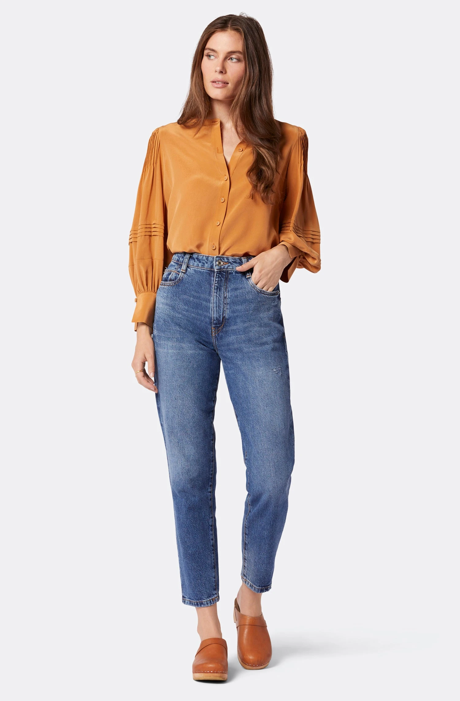 Joie Ivry Long Sleeve Silk Top 4 Joie Ivry Long Sleeve Silk Top - Image 2