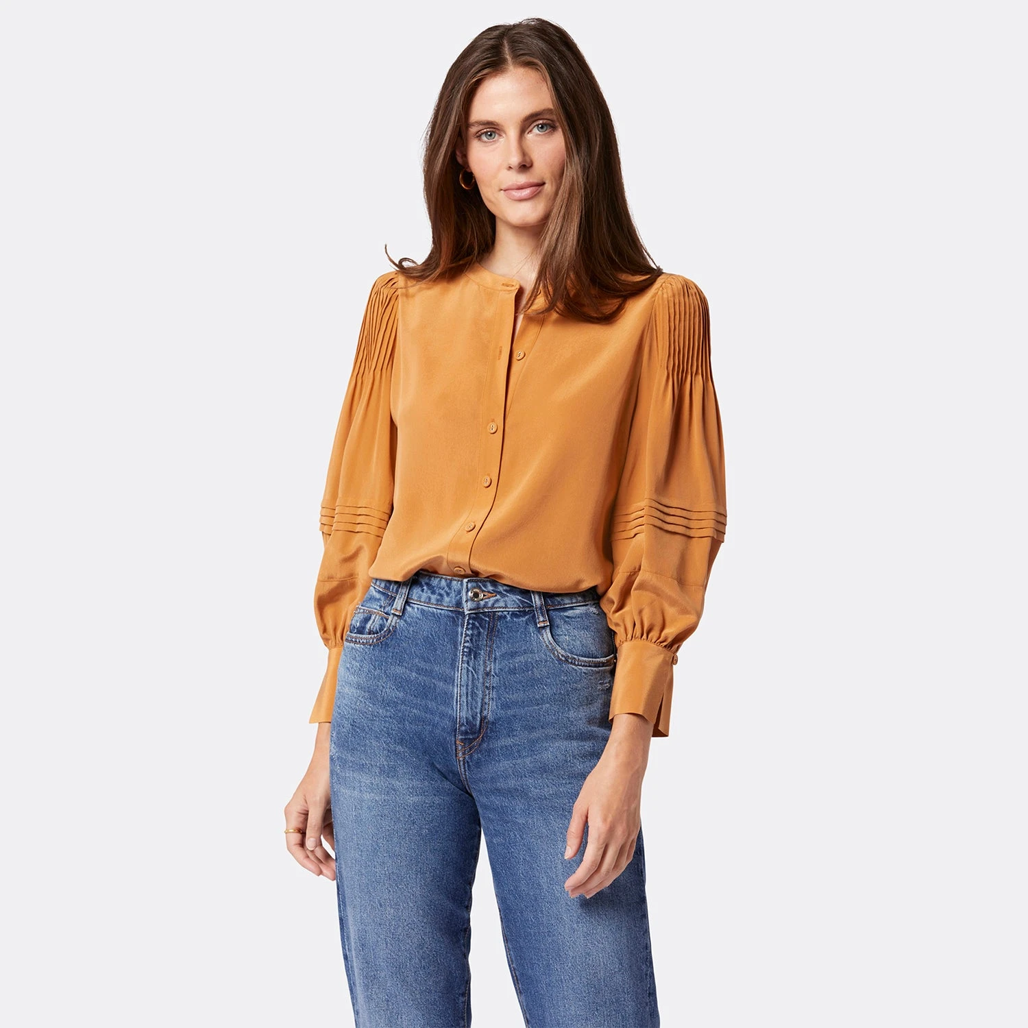 Joie Ivry Long Sleeve Silk Top 6 Joie Ivry Long Sleeve Silk Top - Image 4