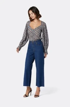 Joie Talma Long Sleeve Cotton Top -Joie Shop TP05369B9163 MSLM 3