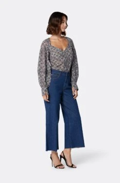 Joie Talma Long Sleeve Cotton Top -Joie Shop TP05369B9163 MSLM 4