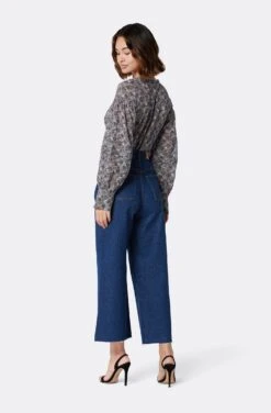 Joie Talma Long Sleeve Cotton Top -Joie Shop TP05369B9163 MSLM 5